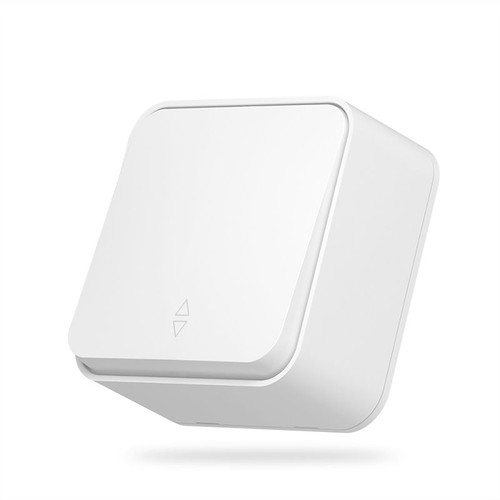 Interrupteur en saillie 1 canal - va-et-vient, 68x68mm, blanc