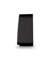 1-kanals påbygningsafbryder - 68x68mm, IP20, sort