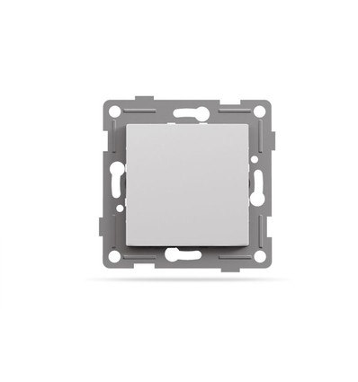 Binera obturateur pour cadre - Blanc, encastrable, plastique ignifuge