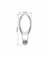 E27 30W LED lamp - 3200lm, 4000K, 330 graden, industrieel, Ra80