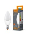 E14 4W LED Ampoule flamme - C37, 3000K, 380lm, remplace 33W