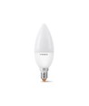 E14 7W LED Ampoule flamme - C37, 630lm, 3000K blanc chaud, remplace 50W