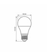 E27 10W LED pære - A60, 960lm, 3000K, varm hvid
