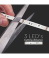 5m 7W/m RGB LED-strip sett - 12V DC, IP20, 60 LED pr. meter