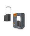 GU10 wandlamp voor gevel - Zwart, IP54 buiten, aluminium, zonder lichtbron