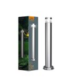 60 cm Luka tuinlamp 3W - zilver, 230V, 300 lm