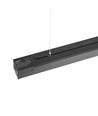 60cm 24W LED lysskinne - 2400lm, 5000K, sort, 5 års garanti, innendørs