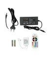 Kit ruban LED RGB 5m 7W/m - 12V DC, IP20, 60 LED par mètre