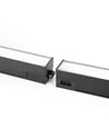 120cm 50W LED lysskinne, sort - 5000lm, IP20, sammenkoblbar, 5 års garanti