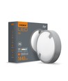 18W Inga LED bulkhead plafond/wandlamp - IP65, 1440lm, 5000K, Ø22cm, witte rand, buiten/vochtige ruimtes