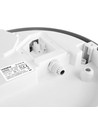 18W Inga LED bulkhead loft/væglampe - IP65, 1440lm, 5000K, Ø22cm, hvid kant, udendørs/vådrum