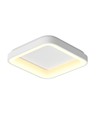 72W LED taklampe med fjernkontroll - Dimbar, 2700-6000K, flicker free, hvit kant