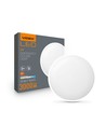 30W LED sensorlamp met noodverlichting - Instelbaar wattage/CCT, IP44, 3000lm, ingebouwde batterij, witte rand