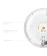 Lampe LED 30W à capteur avec secours – watt/CCT réglable, IP44, batterie