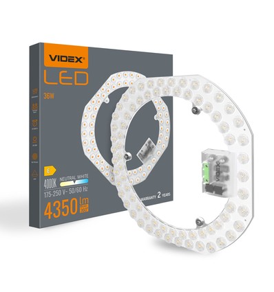 Module LED 36W - 4000K, 4350lm, IP20 intérieur, 270x270mm