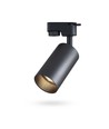 Lonzo GU10 1-fase railspot - Zonder lichtbron, zwart, 1F2W