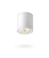 Spot de plafond GU10 - Blanc, 8x8cm, IP20 intérieur, sans source lumineuse