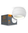 Spot de plafond GX53 - Blanc, 90x90x50mm, IP20 intérieur, aluminium, sans source lumineuse