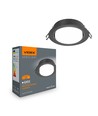 Spot encastrable GX53 - noir, rond, sans source lumineuse