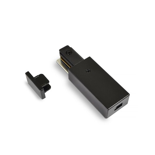 Connexion électrique pour rail monophasé - Noir, 1F2W