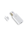 Connexion électrique pour rail monophasé - Blanc, 1F2W