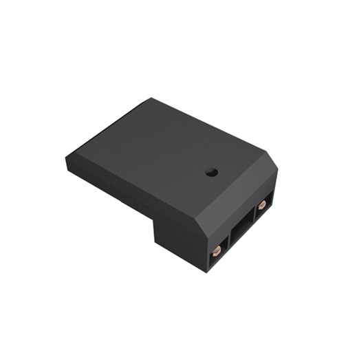 Verzamelrail - na knippen voor magnetische busbar, zwart