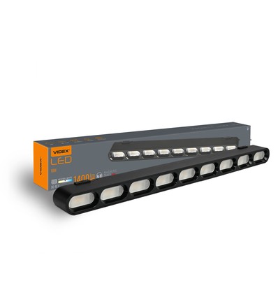 Lumière LED - système de rail mince magnétique, noir