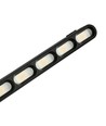 Lumière LED - système de rail mince magnétique, noir