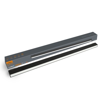 Lumière LED - pour système de rail magnétique mince, noir