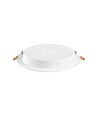 24W Vierkant LED inbouwpanel - 1830lm, 4000K, 29,5 x 29,5 cm, witte rand, IP20 binnen