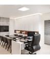 60x60 LED-panel - overflademonteret ramme