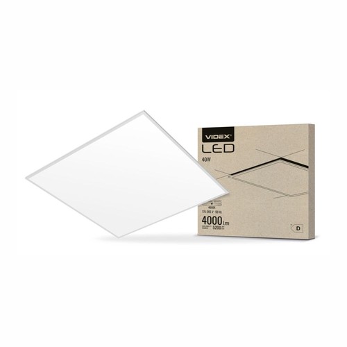 P404W LED-panel 40W - neutral hvid, 230V, 5200lm, forbrug 40W