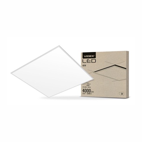 P406w LED-panel 40w - kold hvid, 230v, 5200lm, forbrug 40w
