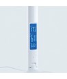 Lampe de bureau LED 7W dimmable - CCT réglable, 5 niveaux de luminosité, blanc, flicker free, adaptateur inclus