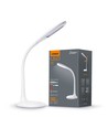5,5W LED dimbar skrivbordslampa - Touch kontroll, 4000K, flicker free, vit