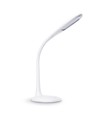 5,5W LED dæmpbar skrivebordslampe - Touch kontrol, 4000K, flicker free, hvid