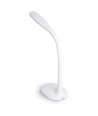Lampe de bureau LED 5,5W dimmable - Contrôle tactile, 4000K, flicker free, blanc