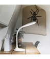 5,5W LED dimbar skrivebordslampe - Touch kontroll, 4000K, flicker free, hvit
