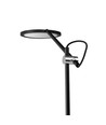 Lampe de bureau LED 20W, noir - Dimmable, 1450lm, 4100K, UGR19, timer, capteur tactile
