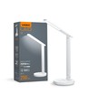 5W oppladbar LED skrivebordslampe - Touch dimbar, CCT, 2600mAh batteri, hvit, inkl. USB-kabel