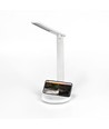 5W uppladdningsbar LED skrivbordslampa - Touch dimbar, CCT, 2600mAh batteri, vit, inkl. USB-kabel