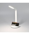 5W oppladbar LED skrivebordslampe - Touch dimbar, CCT, 2600mAh batteri, hvit, inkl. USB-kabel