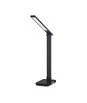 18W LED bureaulamp met draadloos opladen - 700lm, 5-staps dimbaar, CCT instelbaar, zwart, flicker free