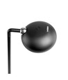 3W LED bordlampe, sort - Genopladelig, dæmpbar, CCT, USB-C, op til 15 timers batteri