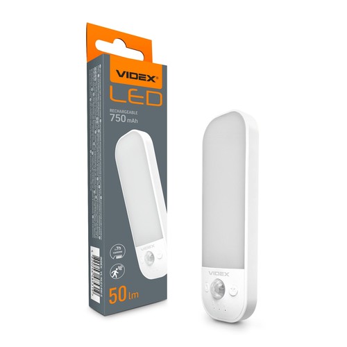 Oppladbar LED-lampe - PIR bevegelsessensor, CCT, USB-C