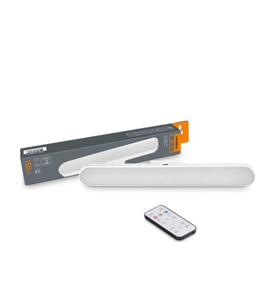 Oppladbar LED-lampe - med fjernkontroll