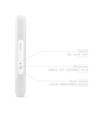 Oplaadbare LED-lamp - met bewegingssensor en CCT, afstandsbediening