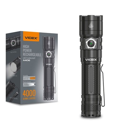 LED lommelykt - bærbar, kald hvit, lysstyrke 4000, forbruk 20W