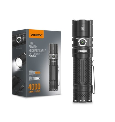 LED bærbar lommelykt - 5000K, lysstyrke: 4000, forbruk: 20