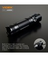 Lampe de poche LED portable - 5000K, luminosité : 4000